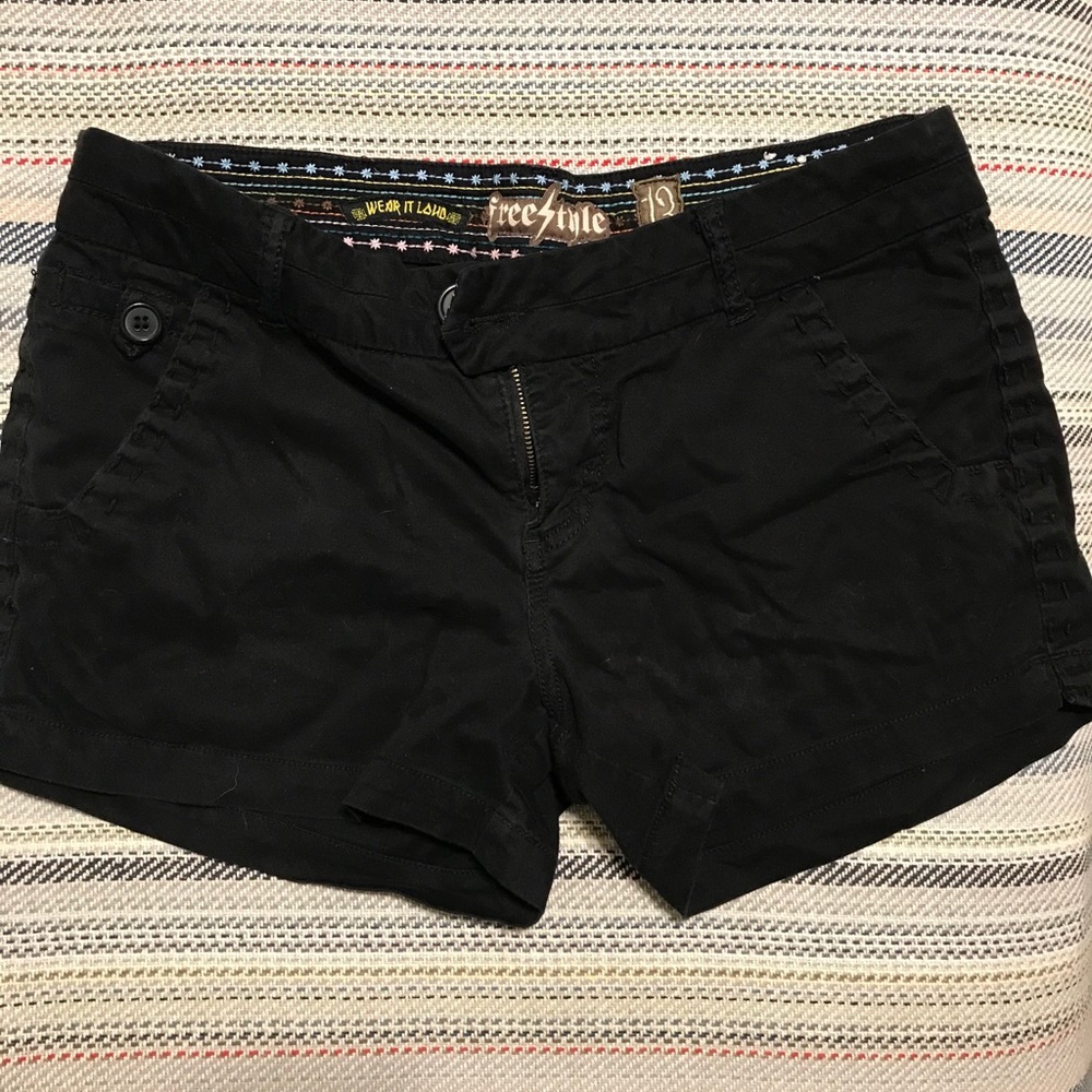 Black Shorts (Not Denim)